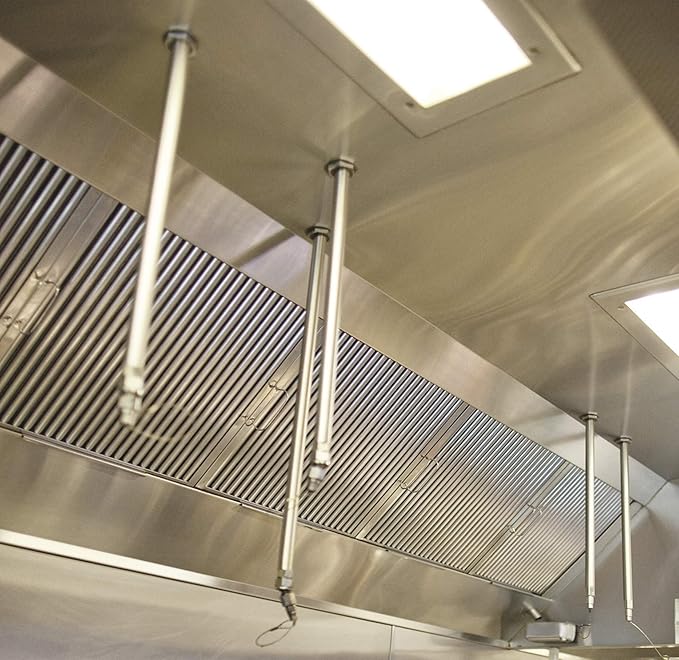 Captrate COMBO Stainless Steel Baffle Restaurant Hood Filter, 20" high x 16" wide