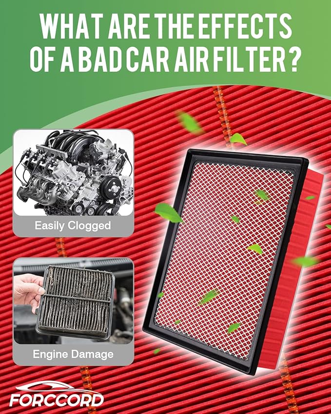 Cabin Air Filter and Engine Air Filter Fits for Toyota 4RUNNER 4.0L (2024-2010), Lexus GX460 4.6L (2023-2010) Activated Carbon Cabin Filter Replacement CF10285 1780138051