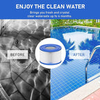 Type VI Hot Tub Filter Cartridge Compatible with Lay-Z-Spa, Coleman SaluSpa 90352E, 58323E, 58323 Swimming Pool Pump (8 Pack)