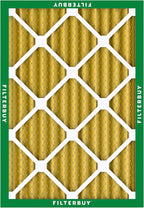 Filterbuy 17.5x23.5x2 Air Filter MERV 11 Superior Pet & Allergy Defense (2-Pack), Electrostatic Pleated HVAC AC Furnace Filters Replacement, Made in USA (Actual Size: 17.38 x 23.38 x 1.75)