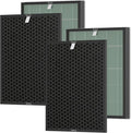 Ontheone Air Bio-GS 2.0 Filter Replacement Kit Compatible with Rab-bit Air Bio-GS 2.0 Ultra Quiet Air Cleaner Purifier Model SPA-550A and SPA-625A, includes Carbon and HEPA Filter, 2 Set
