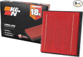 K&N Engine Air Filter:Long Life 18,000 Mile Replacement AirFilter:Compatible with 2007-2021 Ford/Lincoln Truck and SUV(F150, F150 Raptor,Expedition,Navigator, F250, F350, F450, F550, F650),KNA-2385