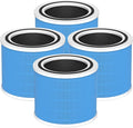 Core 200S Smoke Remover Replacement Filter Compatible with LEVOIT Core 200S and Core 200S-P Smart WiFi Air Purifier, 3-in-1 H13 True HEPA Activated Carbon Filter, Core 200S-RF-SR, Blue, 4 Pack