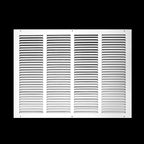 Fits 22x16 Duct Opening | Steel Return Air Grille by Handua | Vent Cover Grill for Sidewall and Ceiling | White | HVAC Cold Air Intake Grille | Outer Dimensions: 23.75"W X 17.75"