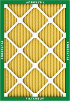 Filterbuy 24x28x1 Air Filter MERV 11 Superior Pet & Allergy Defense (12-Pack), Electrostatic Pleated HVAC AC Furnace Filters Replacement, Made in USA (Actual Size: 23.50 x 27.50 x 0.75)