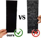 Activated Carbon Air Vent Filters for Home - 4" x 12" Dust Control - Air Filter Freshener for Home Vents to Purify Indoor Air and Homes - Register Filters for Floor Vents (48-Pack)