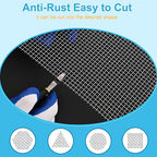 2 Pcs 13x9 (33cmx23cm) 5 Mesh 304 Stainless Steel Wire Mesh Sheet, Rustproof Metal Mesh Sheet Screen for DIY Crafts, Vent Covers, Garden Fencing, Window Protection & Industrial Filters