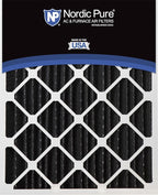 Nordic Pure 20x25x5 (Actual Size: 19 7/8 x 24 7/8 x 4 3/8) Honeywell/Lennox Replacement Odor Reduction Merv 8 Filter 4 PK