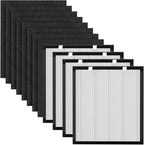 4 Pack T554 Replacement Filter Compatible with Trucozie T554 Air Purifier, 3-in-1 Filtration System Replacement Filters with Activated Carbon for Home Room, 4 HEPA Filter and 8 Washable Pre-Filters