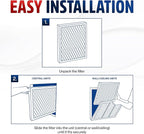 20x24x1 Electrostatic Air Filter, MERV 8, Washable, Reusable Furnace AC/HVAC Filter, Energy Saving, Easy to Clean, Long-Lasting by LifeSupplyUSA