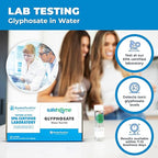 Safe Home® GLYPHOSATE in Water Test Kit – Classified as a Carcinogen by The W.H.O. – Testing at Our EPA-Certified Lab
