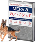 20x25x1 Electrostatic Air Filter, MERV 8, Washable, Reusable Furnace AC/HVAC Filter, Energy Saving, Easy to Clean, Long-Lasting by LifeSupplyUSA