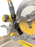 Improved Dust Collection Port for DeWalt DWS779 & DWS780 Miter Saws - Virtually No Mess - Made in the USA