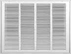 Fancat Return Air Filter Grille for 24x18 Ducts, Steel Air Vent Cover with Removable Door for 1" Filters | Fits Sidewall & Ceiling | Outer Size: 26 5/8" W x 20 5/8" H