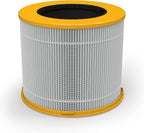 Dirt Devil Air Purifier Filter Replacement, 3-in-1 H13 HEPA Filtration, High-Efficiency Activated Carbon, White, Part # AD46000V, Dirt Devil Air Purifiers Filter Replacement