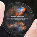 Astromania 1.25" UHC (Ultra High Contrast) Filter - Superb Views of The Orion, Lagoon, Swan and Other Extended Nebulae