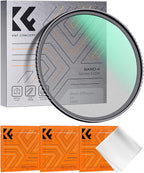 K&F CONCEPT 43mm Black Diffusion 1/4 Filter Mist Cinematic Effect Filter with 18 Multi-Layer Coatings for Video/Vlog/Portrait Photography (K-Series)