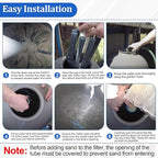 SX230DA Pool Filter Parts Lateral Assembly with Center Pipe Compatible with Hayward Pro Series Sand Filter Models S230T (2003- Present)