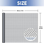 MAGZO 304 Stainless Steel Mesh Screen Roll 35in x 10ft - 22 Mesh Pet Proof Metal Window Screen Replacement, Screen Door Mesh for Patio,Porch,Pet,Cage,Vent Cover,Filter,Gutter Guard,Rodent Protection