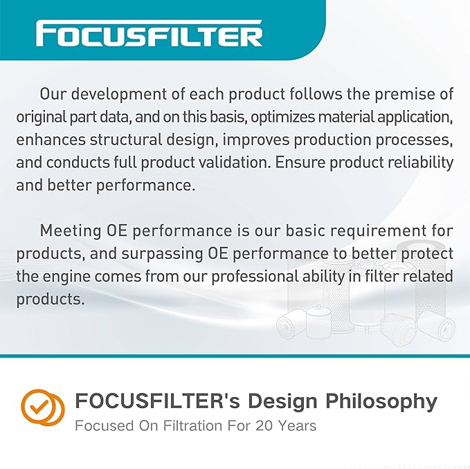 FOCUSFILTER 15620-0S010 OEM Grade Oil Filter Housing Cap, for Toyota Tundra 5.7L V8 2007-2013, Sequoia 5.7L V8 2008-2019, Land Cruiser, Lexus LX570 2007-2019, Replaces 15620-38010, 917-016