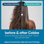 Cobbe Filtered Shower Head with Handheld, High Pressure 7-mode Showerhead with Filters for Hard Water - Remove Chlorine - Reduces Dry Itchy Skin, Patented Paddle Shift Design, Chrome