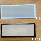 White Floor Register Vent Screen Cover 4"x12" Magnetic, Perfect for Wall/Ceiling/Floor Air Vent Filters (4-Packs)