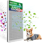 12x24x1 Air Filter Electrostatic Filter Reusable Washable HVAC AC Furnace Filter,MERV 8,Lasts a Lifetime, Healthier Home or Office(Actual Size:11.38x23.35x0.8 Inch)