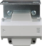 PneumaticPlus SAFD300-N03B Compressed Air Coalescing Filter, 0.01 Micron 3/8" NPT - Poly Bowl, Manual Drain, Bracket