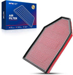 KAX Premium Engine Air Filter, CA11257 Replacement for Dodge Charger, Challenger, Chrysler 300 2011 2012 2013 2014 2015 2016 2017 2018 2019 2020-2023, Advanced Air Filter Media, Increased Acceleration