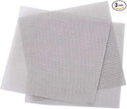 LTKJ 3pcs Stainless Steel 50 Mesh Micron True Filtration Screen Fine Wire Filter 3.94 x 3.94inch