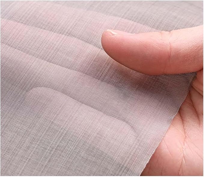 60 Mesh 120 Mesh Stainless Steel Wire Cloth Roll, 304 Tight Weave Screen Fabric for Vent Cover and Airflow Filtration