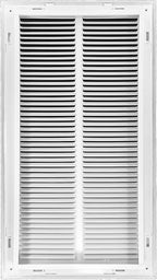 Venti Air 12" X 24" Steel Return Air Filter Grille - Removable Face/Door for 1 inch Filters - HVAC Duct Cover Grill (2-3 Business Day Delivery) [Outer Dimension: 14.5"W X 26.5" H]