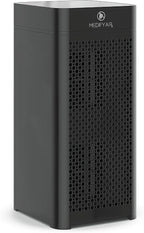 Medify MA-40 UV Light Air Purifier with True HEPA H14 Filter | 1,793 ft² Coverage in 1hr for Wildfires Smoke, Odors, Pollen, Pets | Removal to 0.1 Microns | Black, 1-Pack