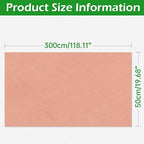 Copper Mesh Screen - 19.7" x 118", 100 Mesh, Dense Filter, 99.9% Pure Copper Fabric DIY Kit for Window Protection