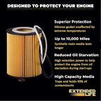 PG5702EX Extended Life Oil Filter up to 10,000 Miles | Fits 2007-20 Toyota Tundra, 2008-20 Sequoia, Land Cruiser, 2008-20 Lexus LX570, 2015-20 RC F, 2018-20 LC500, 2008-14 Lexus IS F (Pack of 6)