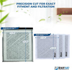 RAYAIR SUPPLY 20x20 Replacement Filter Pads Compatible with SolaceAir Air Cleaner 20x20 Refills (3 Pack) WHITE