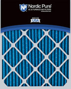 Nordic Pure 16x25x1 (Actual Size: 15 1/2 x 24 1/2 x 3/4) Pleated MERV 7 Air Filters 2 Pack