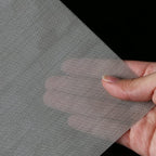 Stainless Steel Woven Wire Mesh 304 Stainless Steel Woven Wire, 80 Mesh Fly Mosquito Net, Fine Screen Mesh, Rodents Garden Insect Screen, for Vent, Filter, Window (Silver 1x7m)