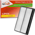 EPAuto GP934 (CA12934) Engine Air Filter Replacement for Acura MDX 3.5L (2022-2025), Fits Honda Pilot (2023-2025) - Rigid Panel Filter for Improved Engine Airflow,Fuel Efficiency,and Engine Protection