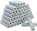 RealPlus Ceramic Bio Filter Media for Aquarium Sump Canister Pond Fish Tank, Vast Surface Area (6.2" Length / 56pcs)