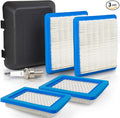 Compatible with Honda Lawn Mower Air Filter GCV160 GVC 190 Air Filter 17211-ZL8-023 17231-Z0L-050 Fit For Honda Mower GCV160 170 Cover For Fuel Pressure Parts Filters Push (Pack 6)