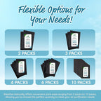 Breathe Naturally - Hapf600 HEPA Carbon Filter Replacement for Holmes Air Purifiers - High Efficiency Carbon Air Cleaner Filters - Compatible with Holmes HAPF600 Series - (10 Pack Carbon Filter C)