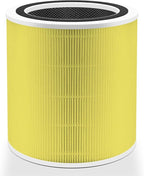 Core 400S Pet Care Replacement Filter for LEVOIT Core 400S Smart WiFi Air Purifier, Funmit 3-in-1 H13 True HEPA Replacement Filter, Part # Core 400S-RF-PA (LRF-C401-YUS), Yellow, 1 Pack