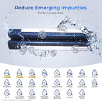 Waterdrop Plus EDR3RXD1 Replacement for Everydrop® Filter 3, 4396841, 4396710, 46-9083, 46-9030, NSF/ANSI 401&53 Refrigerator Water Filter
