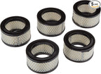 5 PACK New Filter Replacement Paper element for air compressor REPLACES CAMPBELL HAUSFELD STO739-03 & STO739-03AU CHAMPION P5050A CURTIS VA1118 GARDNER DENVER 2109945 INGERSOL RAND 32170979 SULL