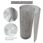 304 Stainless Steel Mesh Screen - 30Mesh, 15.7"x47.2" (40x120cm) Fine Woven Wire Filter Mesh for Vent Covers, Cage, Garden, Window Screens and DIY Projects