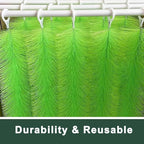 100 Packs Filter Brushes Aquarium Brushes Set for Koi Pond Water Garden Outdoor Pond Skimmers Brush Filter Cleaning Brush 24 Inch by 4.7 Inch (Green)