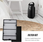 4Pcs HAPF600 HEPA Replacement Filters Kit Replacement for Holmes HAP615 HAP625 HAP725 HAP750 Air Purifier Filter B
