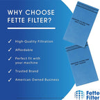 Fette Filter - 24 + 8 Pack Wet Dry Vac Bags Compatible with WORKSHOP WS01025F, Craftsman 9-38737, MultiFit VF2000, Select 2-1/2 to 5-Gallon Shop Vac Husky,Bucket Head, & Stinger Shop Vac Models.