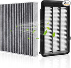Engine & Cabin Air Filter for Honda Civic L4 1.5L (2016-2021), CR-V L4 1.5L (2017-2022) Air filter for Car Replacement CF11182 CA12050 Automotive Accessories-2 Pack